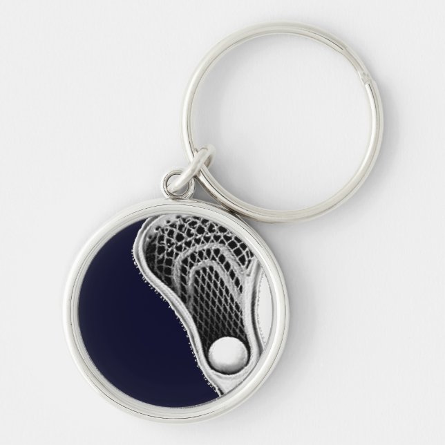 Lacrosse Sports Keychain (Front)