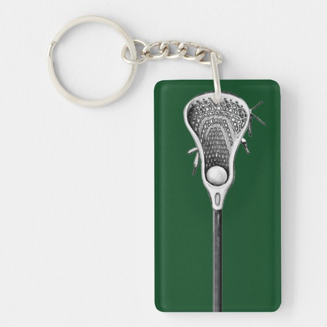 Lacrosse Sports Keychain (Front)