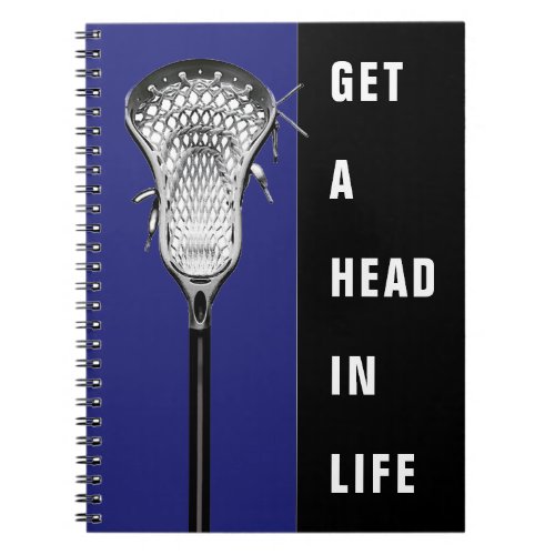 Lacrosse Sports Notebook