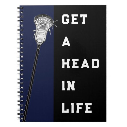 Lacrosse Sports Notebook