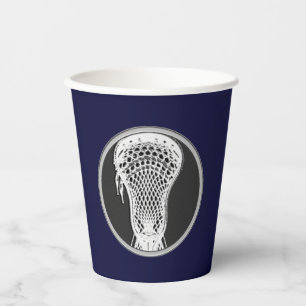 Lacrosse Sports Paper Cups