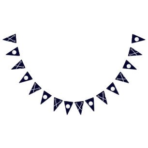 Lacrosse Sports Party Bunting Flags
