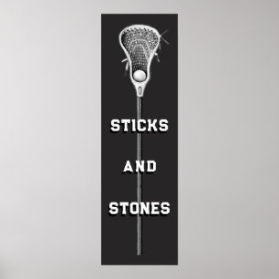 Lacrosse Sports Poster