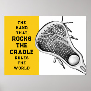 Lacrosse Sports Poster