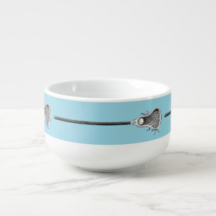 Lacrosse Sports Soup Mug