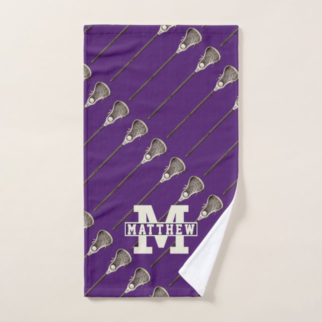 Lacrosse Sports Towel (Hand Towel)