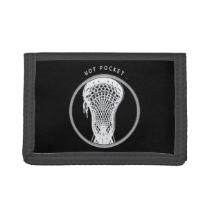 Lacrosse Sports Trifold Wallet