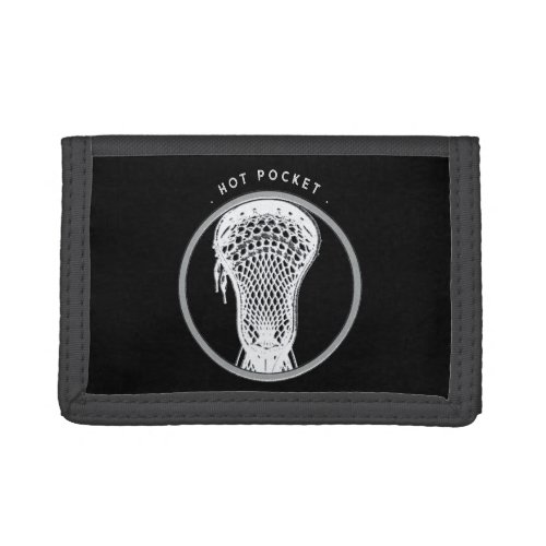 Lacrosse Sports Trifold Wallet