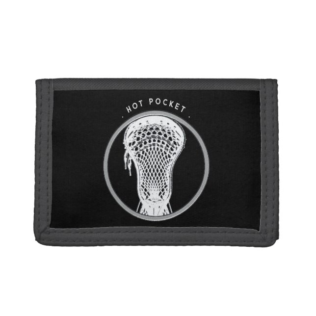 Lacrosse Sports Trifold Wallet (Front)