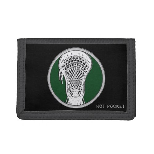 Lacrosse Sports Trifold Wallet