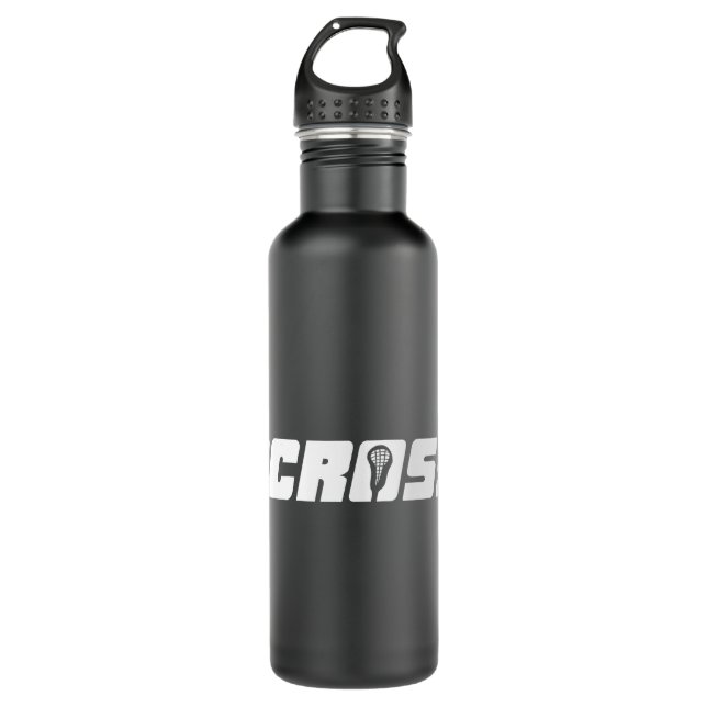Lacrosse Stainless Steel Water Bottle (Front)