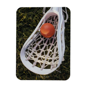 Lacrosse Stick and Ball Magnet