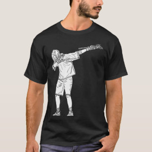 Lacrosse Stick Boy Dabbing Youth Dab Dance  T-Shirt