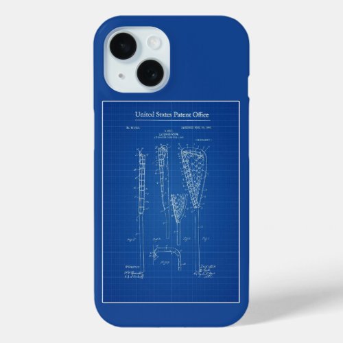 Lacrosse Stick iPhone 15 Case