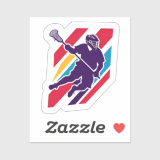 Lacrosse Sticker