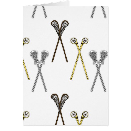 Lacrosse Sticks Cards (Front)
