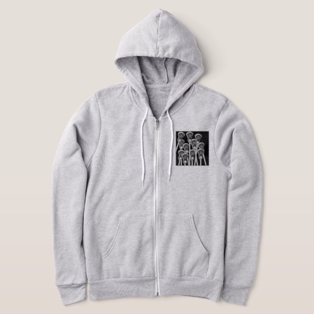 Lacrosse Sticks Hoodie (Laydown)