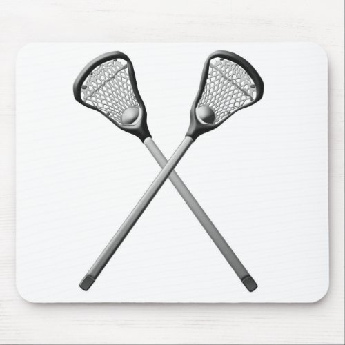 Lacrosse Sticks Mouse Pad