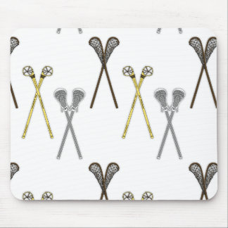 Lacrosse Sticks Mouse Pad