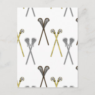 Lacrosse Sticks Postcard