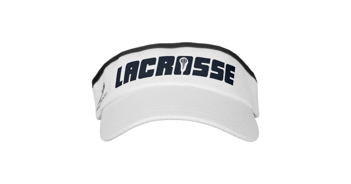 Lacrosse Sun Visor Hat Zazzle