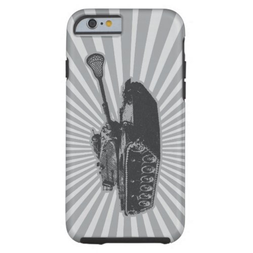 Lacrosse Tank _ gray Tough iPhone 6 Case