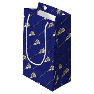 Lacrosse Team Blue Small Gift Bag