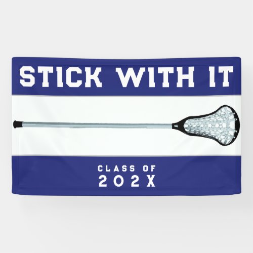 Lacrosse Team Congrats Banner