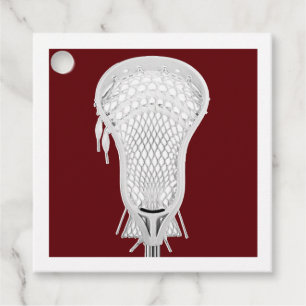 Lacrosse Team Favor Tags