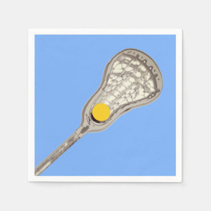 Lacrosse Team Light Blue Napkins