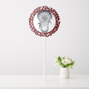 Lacrosse Team Maroon Balloon