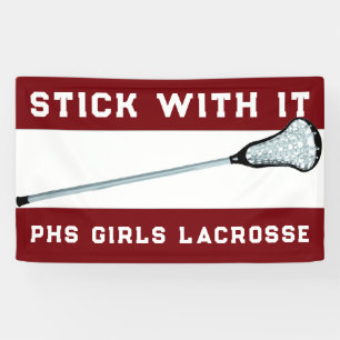 Lacrosse Team Maroon Banner