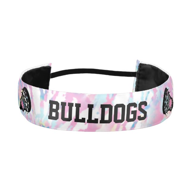 Lacrosse Team Name Personalized  Athletic Headband (Front)