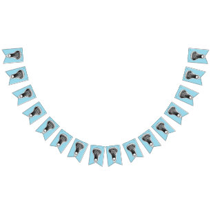 Lacrosse Team Party Bunting Flags