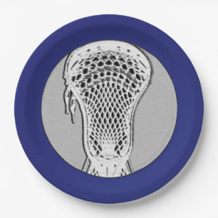 Lacrosse Team Party Paper Plates