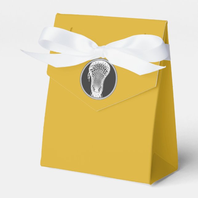 Lacrosse Team Senior Night Favor Boxes (Front Side)