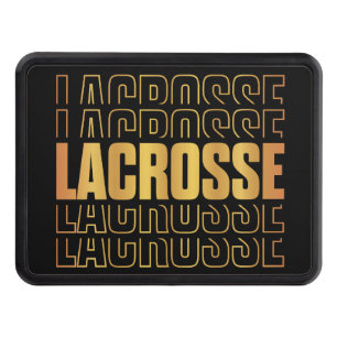 Lacrosse Text Hitch Cover