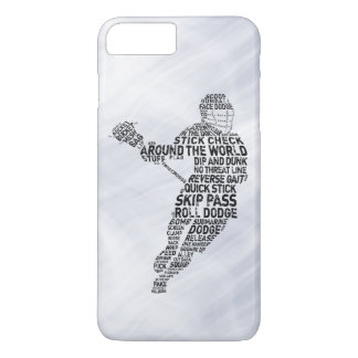 Lacrosse Typography Design Phone Cover