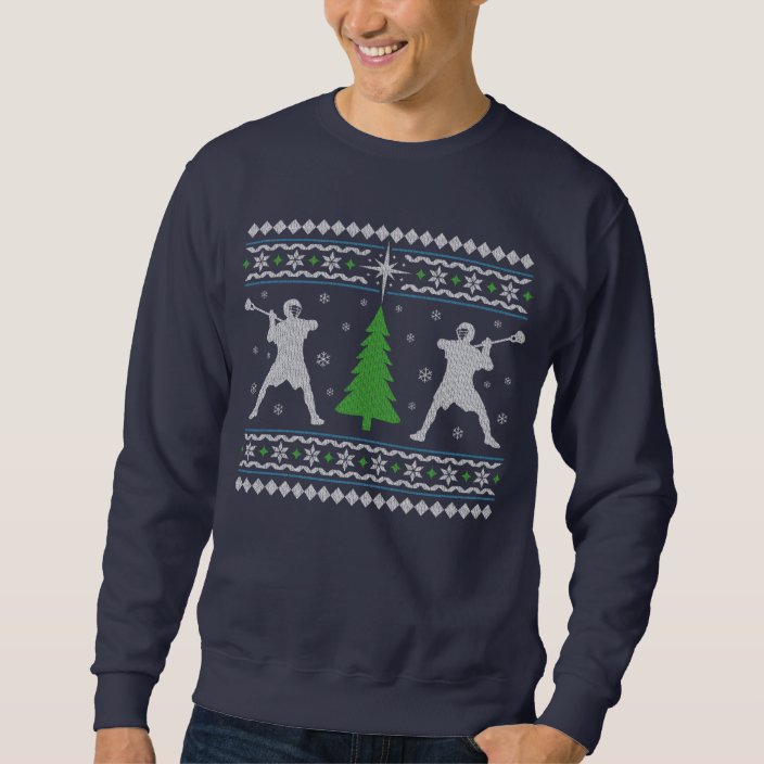 lacrosse christmas sweater