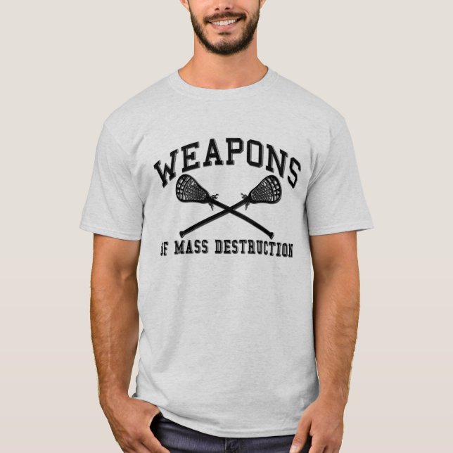 Lacrosse Weapons Men's T-Shirt (Front)