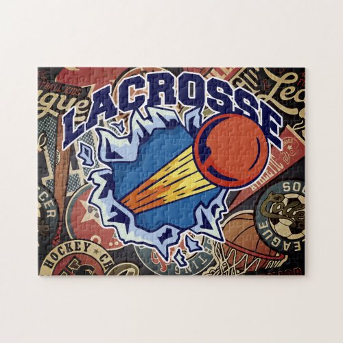 Lacrosse Wild Jigsaw Puzzle