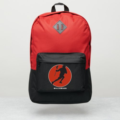 LACROSSE with Editable  Name Adidas Backpack