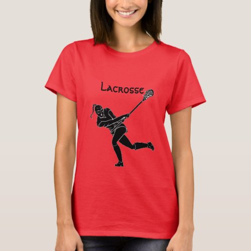 Lacrosse Womenâs Basic T_Shirt