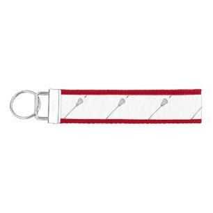 Lacrosse Wrist Keychain