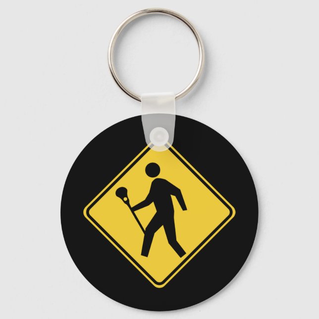 Lacrossing Keychain (Front)