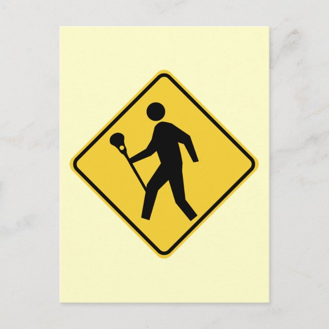 Lacrossing Postcard (Front)