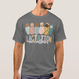 Lactation Consultant Baby Nurses Appreciation Moth T-Shirt