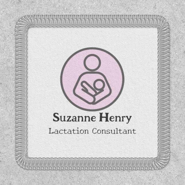 Lactation Consultant Breastfeeding La Leche  Patch (Front)