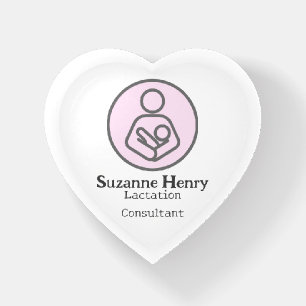 Lactation Consultant Breastfeeding Leche Baby Paperweight