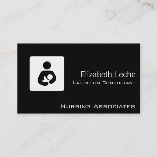Lactation Consultant Business Card Template